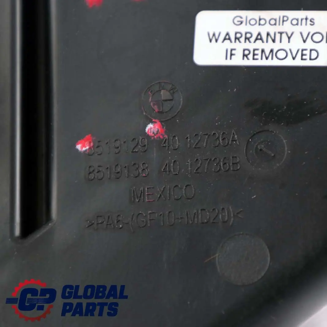 BMW F10 F11 LCI B47 Silencieux d'admission Filtre Boîtier de silencieux - SKU 8519138 - Numéro de pièce 8519129