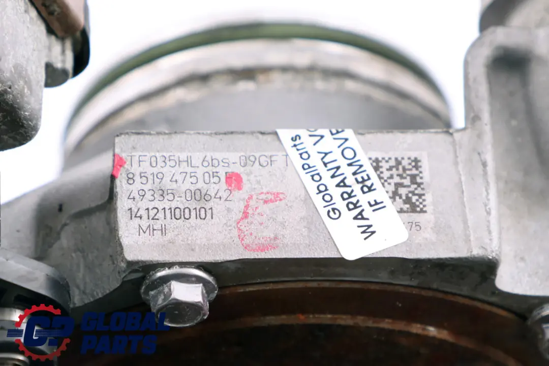 N47N Turbocompresor Cargador De Turbo para BMW E90 LCI F10 320D 520D con número de pieza 8519475 BMW E90 LCI F10 320D 520D N47N Turbocompresor Cargador De Turbo - SKU 8519475-1 - Número de pieza 8519475