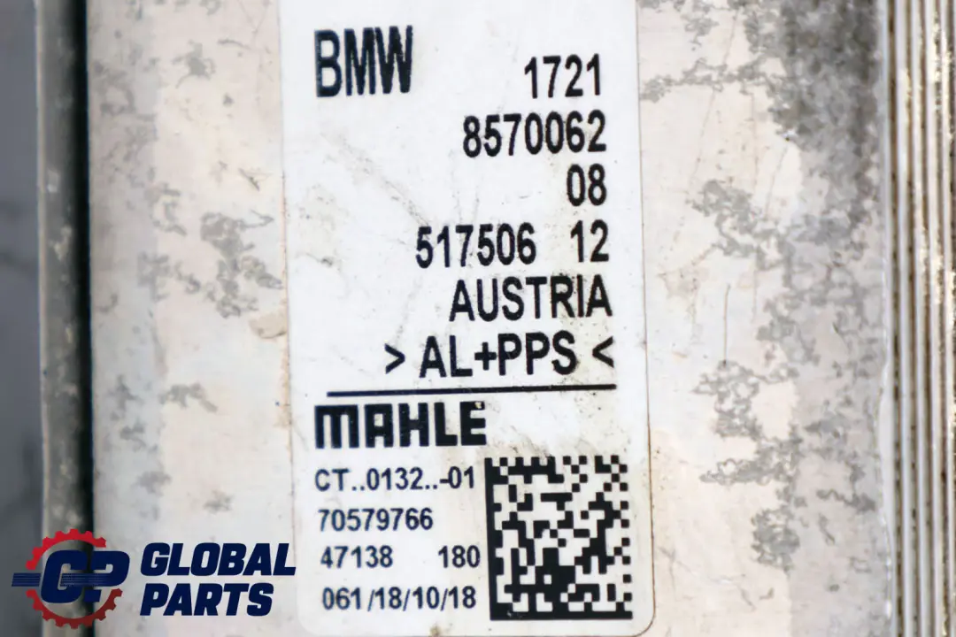 BMW F20 F21 F30 F31 LCI Getriebeölkühler Kühler - SKU 8570062 - Teilenummer 8570062