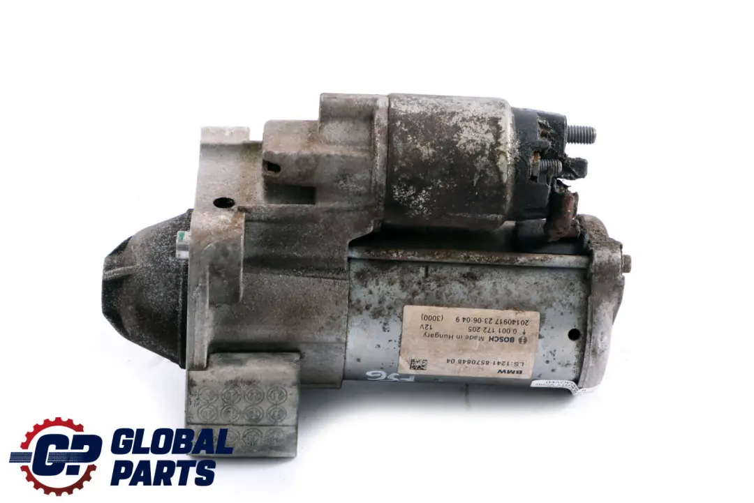 Motore Starter Diesel Bosch per Mini Cooper One D F54 F55 F56 F57 con numero di parte 8570848 Mini Cooper One D F54 F55 F56 F57 Motore Starter Diesel Bosch - SKU 8570848 - Numero di parte 8570848