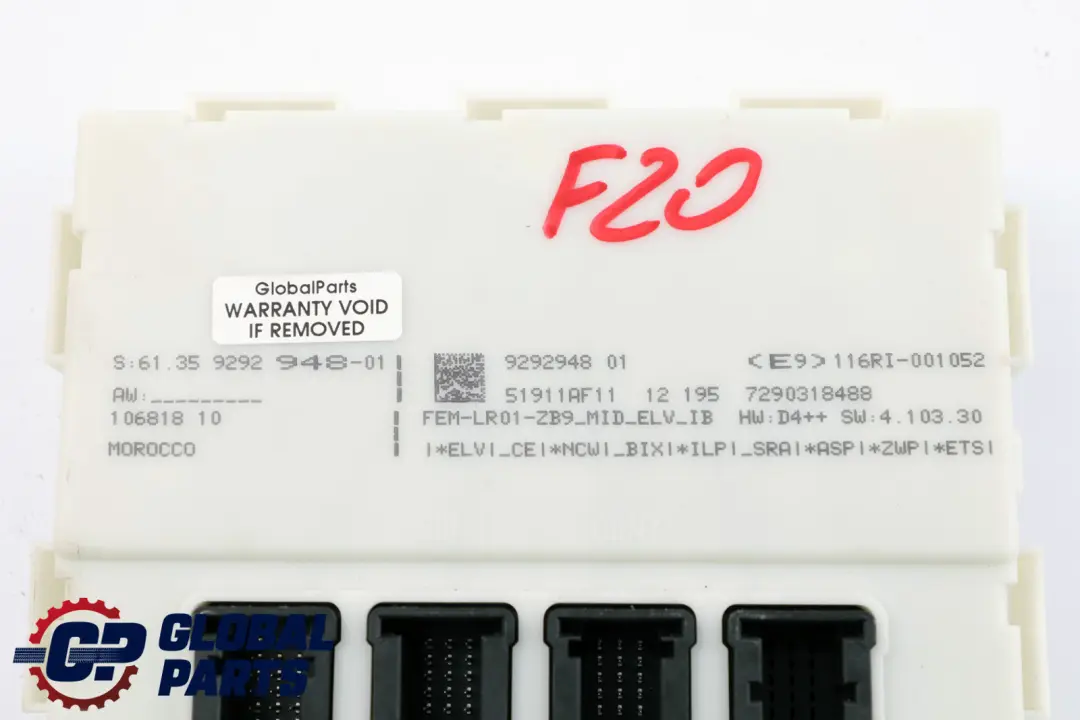 BMW 1 Series F20 F21 116d ed Diesel N47N 116HP ECU Kit DDE Key FEM - SKU 8570934-1 - Part number 8570934