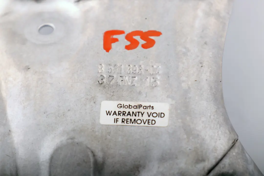 Wärmeschutzblech Abdeckung Turbolader für Mini Cooper One F55 F56 F57 F60 mit Teilenummer 8571893 Mini Cooper One F55 F56 F57 F60 Wärmeschutzblech Abdeckung Turbolader - SKU 8571893 - Teilenummer 8571893