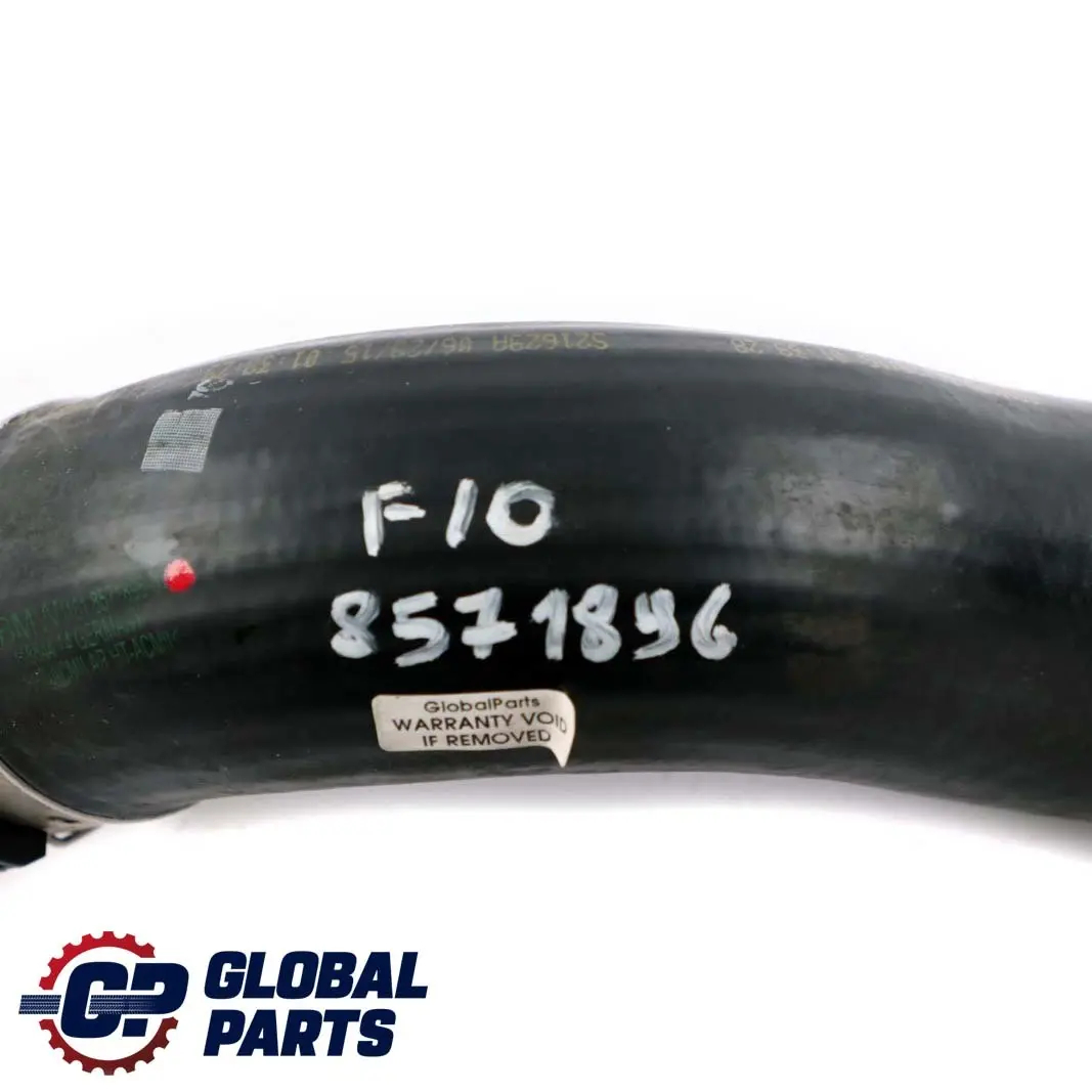B47 Intercooler Tubo de Carga de Aire para BMW F10 F11 518d 520d con número de pieza 8571896 BMW F10 F11 518d 520d B47 Intercooler Tubo de Carga de Aire - SKU 8571896 - Número de pieza 8571896