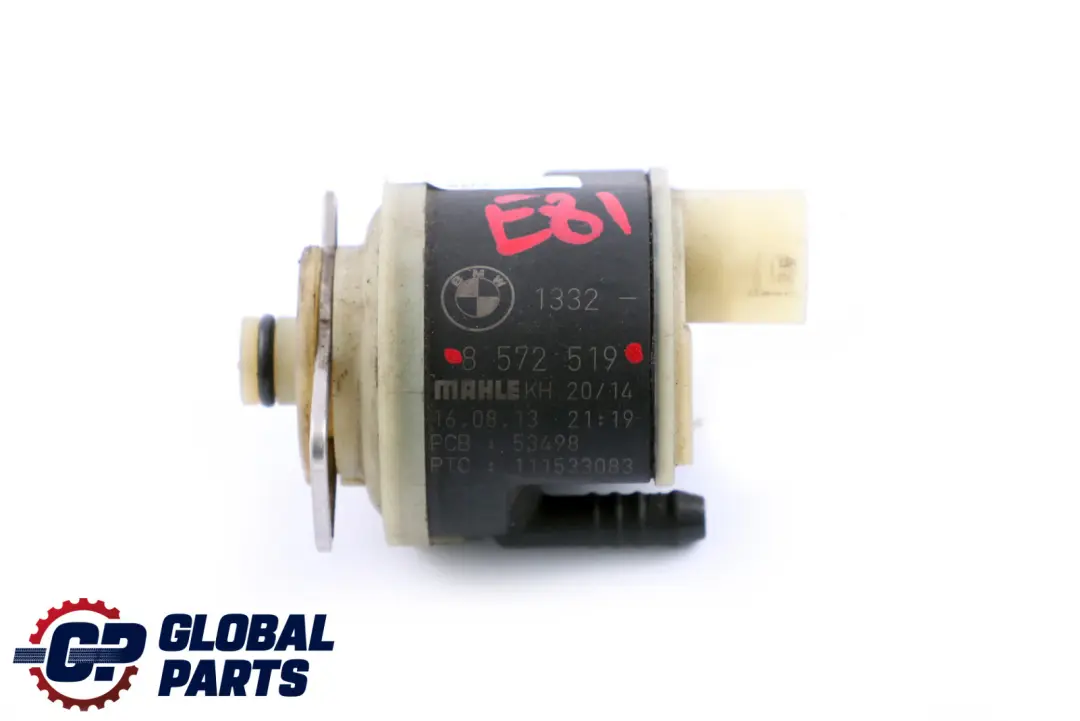 BMW E60 E70 E81 E87 LCI F10 Chauffage Carburant 3 Broches Diesel - SKU 8572519 - Numéro de pièce 8572519