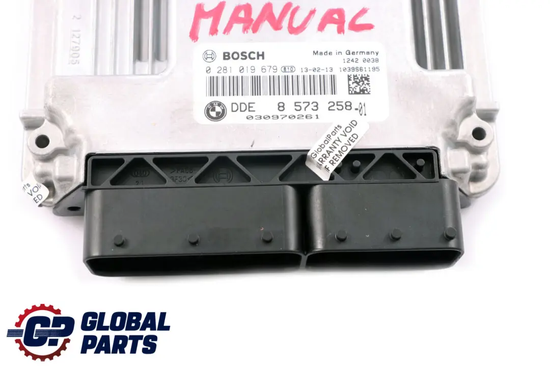 BMW F20 F21 F30 F31 116d 316d 118d 318d Diesel N47N Motore ECU Manuale - SKU 8573258 - Numero di parte 8573258