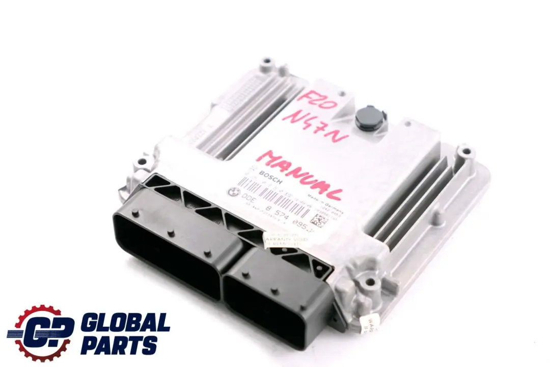 N47N Engine ECU Manual to BMW F20 F21 F30 F31 116d 316d 118d 318d Diesel with Part number 8574095 BMW F20 F21 F30 F31 116d 316d 118d 318d Diesel N47N Engine ECU Manual - SKU 8574095 - Part number 8574095