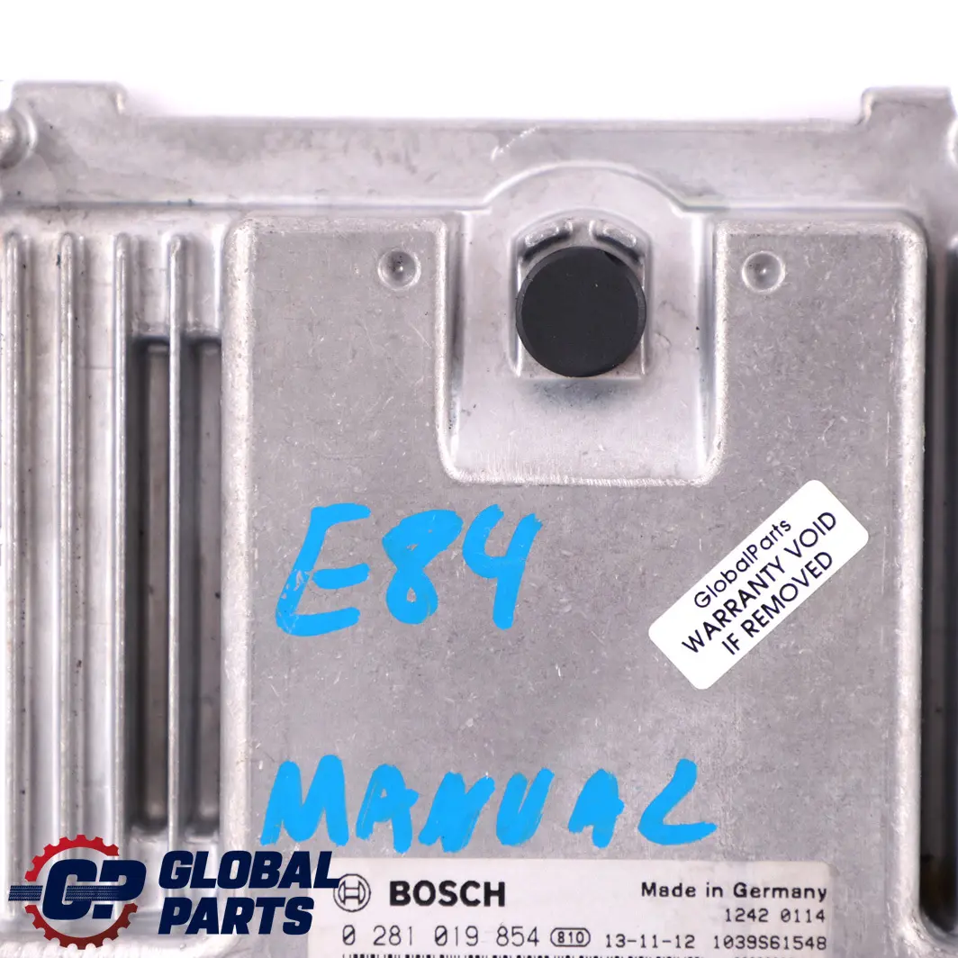 16D 18D 18Dx Diesel N47N Unidad De Control Del Motor ECU DDE para BMW X1 E84 con número de pieza 8574351 BMW X1 E84 16D 18D 18Dx Diesel N47N Unidad De Control Del Motor ECU DDE - SKU 8574351 - Número de pieza 8574351