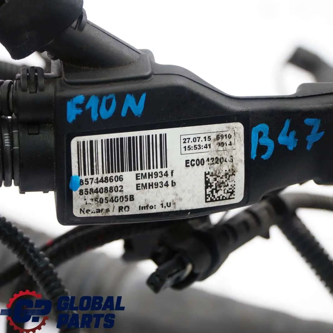 B47 Engine Wiring Harness Cable Module Diesel BMW 5 Series F10 F11 LCI - SKU 8574486 - Part number 8574486