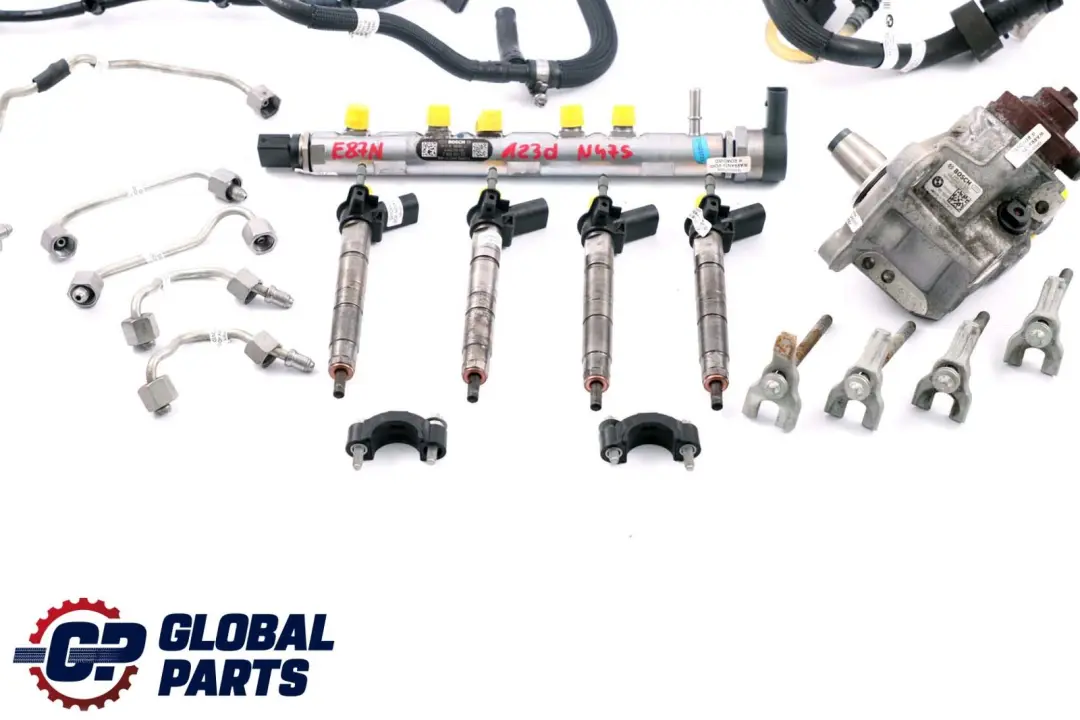 BMW E81 E87 LCI 123d Diesel N47S 204HP Set Injector Fuel Pump Injection System - SKU 8577644 - Part number 8577644