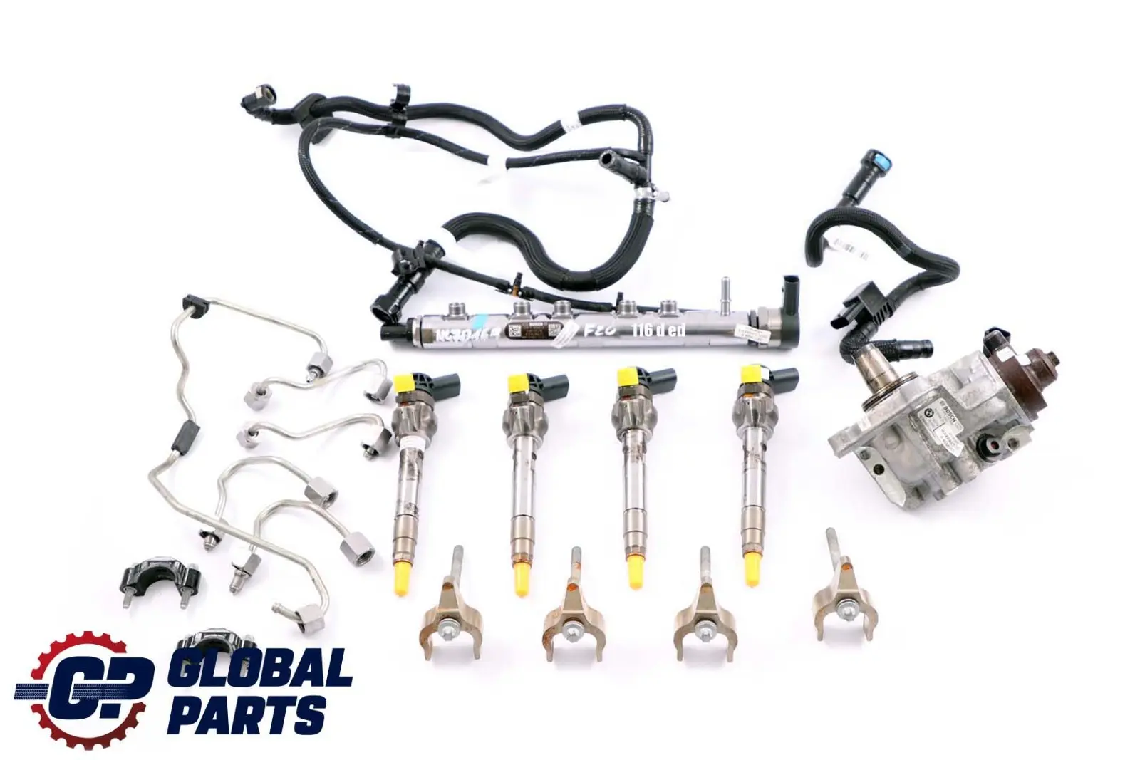 BMW F20 F21 116D Ed Diesel N47N 116Hp Set Iniettore Sistema Pompa Carburante