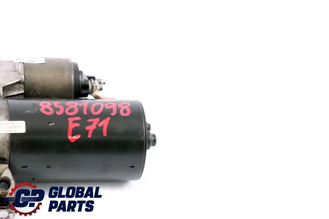 Starter Motor to BMW 3 5 7 X5 X6 Series E70 E71 F01 F02 F10 F11 F30 F31 with Part number 8581098 BMW 3 5 7 X5 X6 Series E70 E71 F01 F02 F10 F11 F30 F31 Starter Motor - SKU 8581098 - Part number 8581098