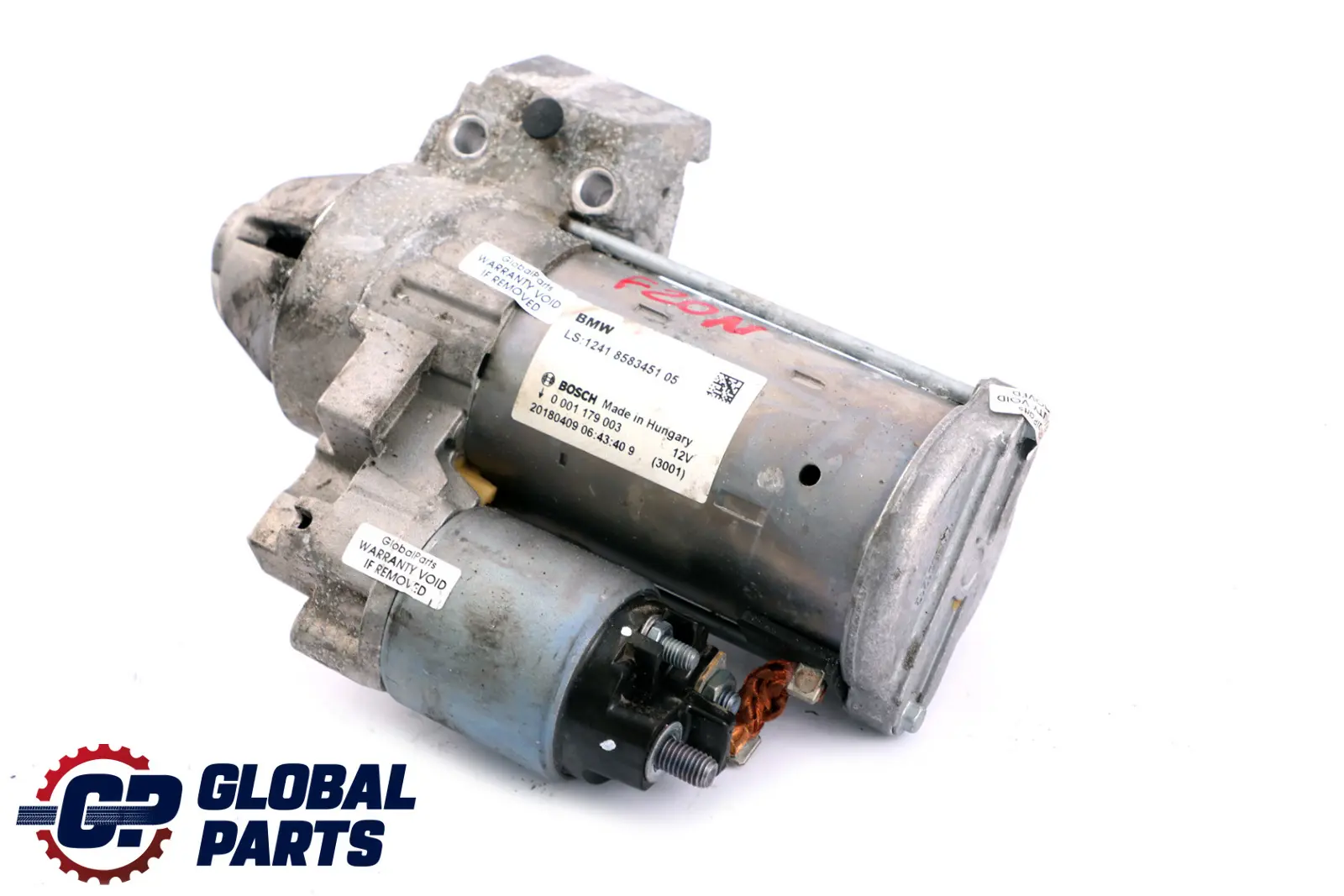 Starter Motor Engine BMW 1 3 Series F20 F21 F30 LCI F32 Diesel B37 B47 8583451