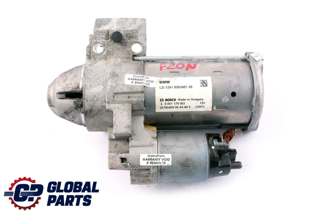 Démarreur Moteur Diesel B37 B47 pour BMW F20 F21 F30 LCI F32 à propos du numéro de pièce 8583451 BMW F20 F21 F30 LCI F32 Démarreur Moteur Diesel B37 B47 - SKU 8583451 - Numéro de pièce 8583451