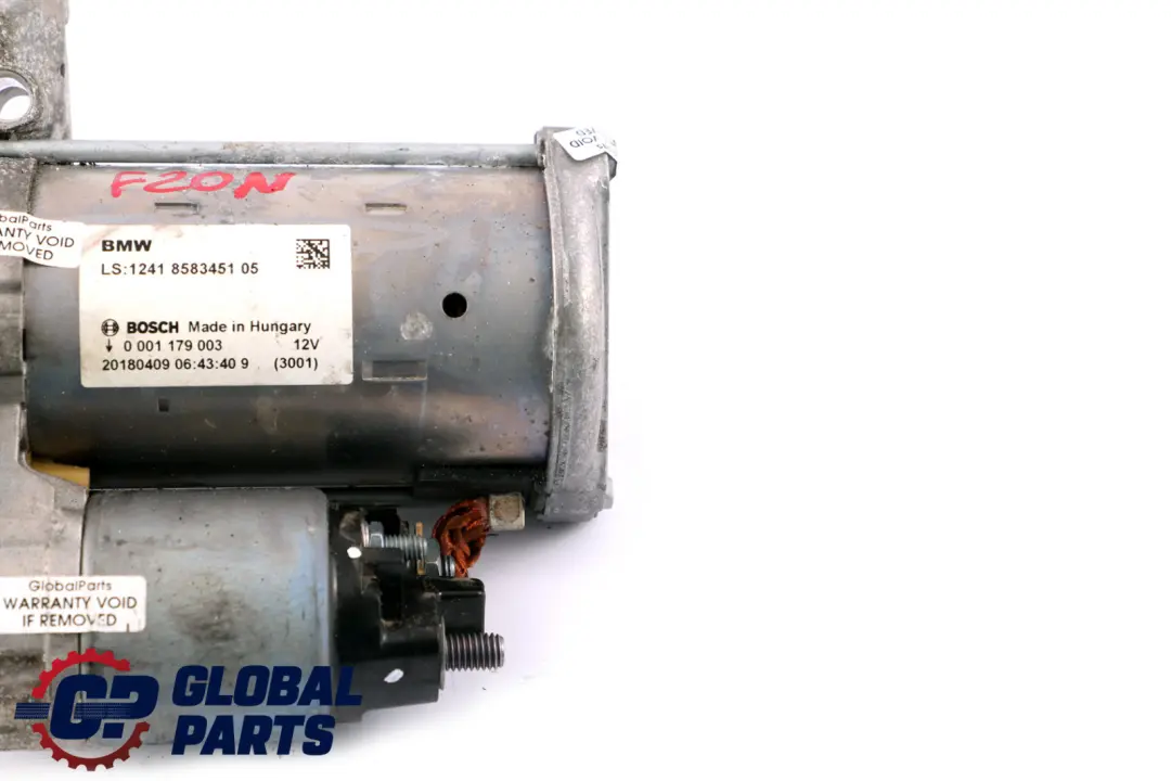 BMW F20 F21 F30 LCI F32 Motor De Arranque Diésel B37 B47 - SKU 8583451 - Número de pieza 8583451