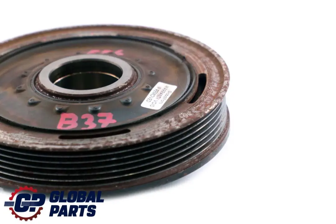 Vibration Damper Engine Crank Pulley to BMW F20 F21 LCI Mini F55 F56 F60 with Part number 8584913 BMW F20 F21 LCI Mini F55 F56 F60 Vibration Damper Engine Crank Pulley - SKU 8584913 - Part number 8584913