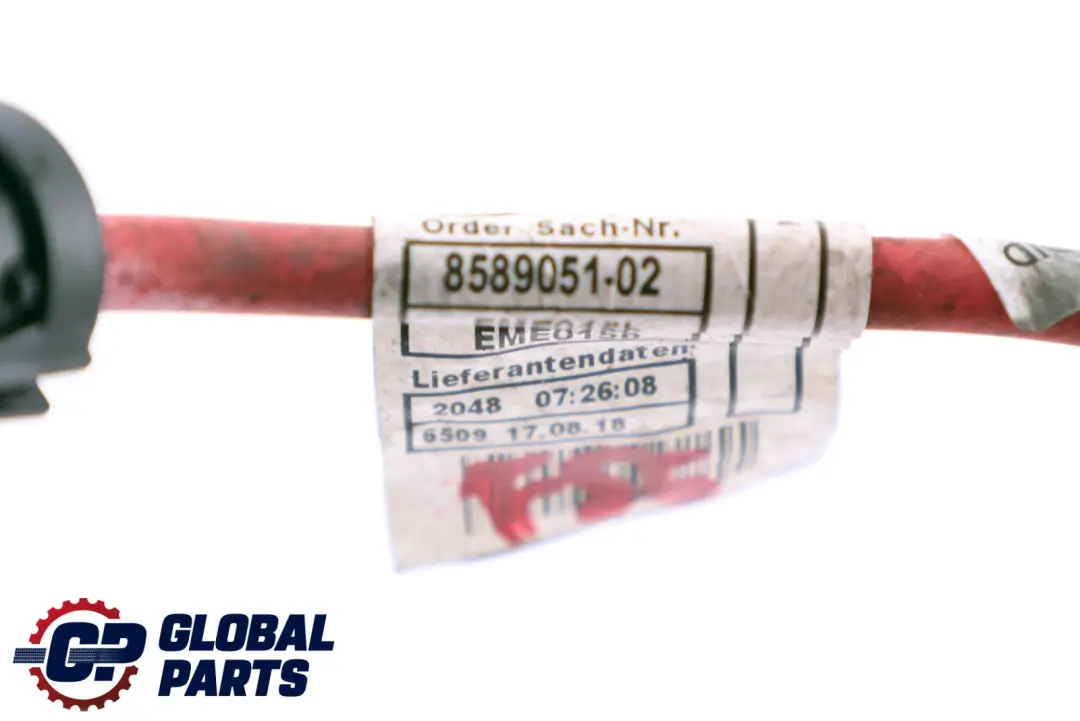 Batería Línea de suministro de cables para Mini Cooper F55 F56 F60 con número de pieza 8589051 Mini Cooper F55 F56 F60 Batería Línea de suministro de cables - SKU 8589051 - Número de pieza 8589051
