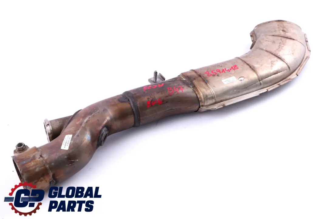 B47 SCR Exhaust System Front Section Pipe to BMW 1 2 Series F20 F21 F22 LCI Diesel with Part number 8591418 BMW 1 2 Series F20 F21 F22 LCI Diesel B47 SCR Exhaust System Front Section Pipe - SKU 8591418 - Part number 8591418