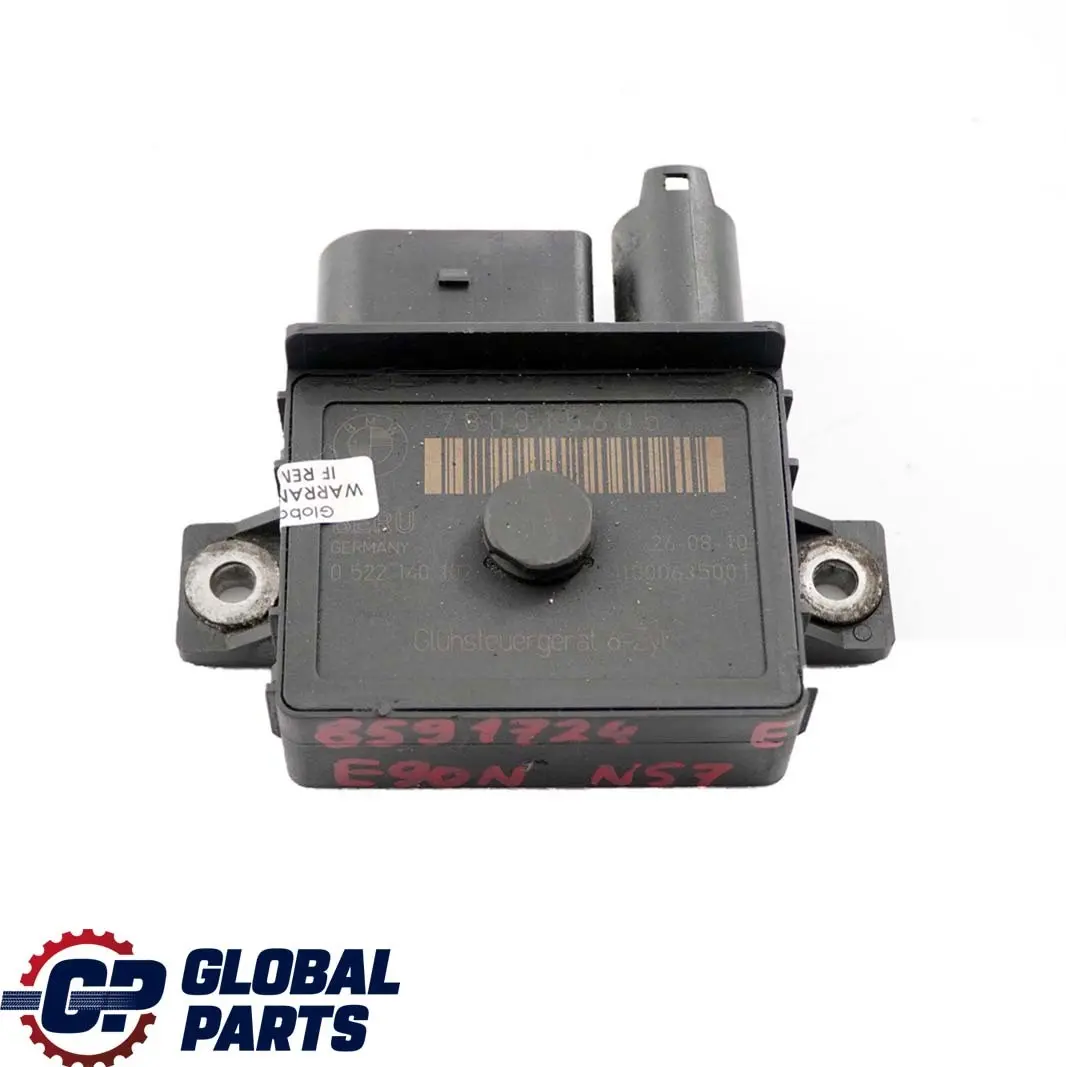 BMW X5 E70 E90 LCI E92 F10 Preheating Control Glow Plug Unit Diesel N57 7800156 - SKU 8591724 - Part number 8591724