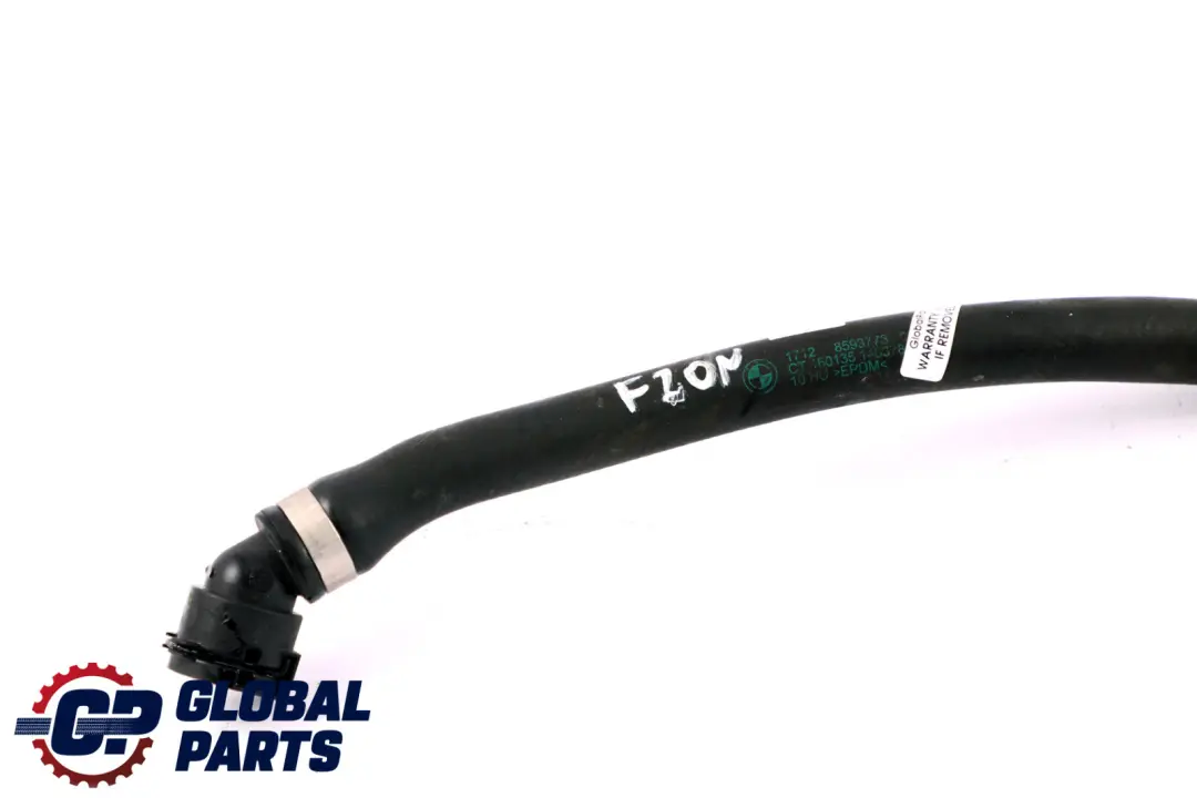 Manguera Agua Radiador Tubo Refrigerante para BMW F20 LCI 114d 116d con número de pieza 8593773 BMW F20 LCI 114d 116d Manguera Agua Radiador Tubo Refrigerante - SKU 8593773 - Número de pieza 8593773