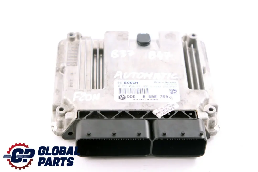 B37 B47 ECU DDE Unità Controllo Motore Automatico per BMW F20 F30 LCI Diesel con numero di parte 8473185 BMW F20 F30 LCI Diesel B37 B47 ECU DDE Unità Controllo Motore Automatico - SKU 8598759 - Numero di parte 8473185