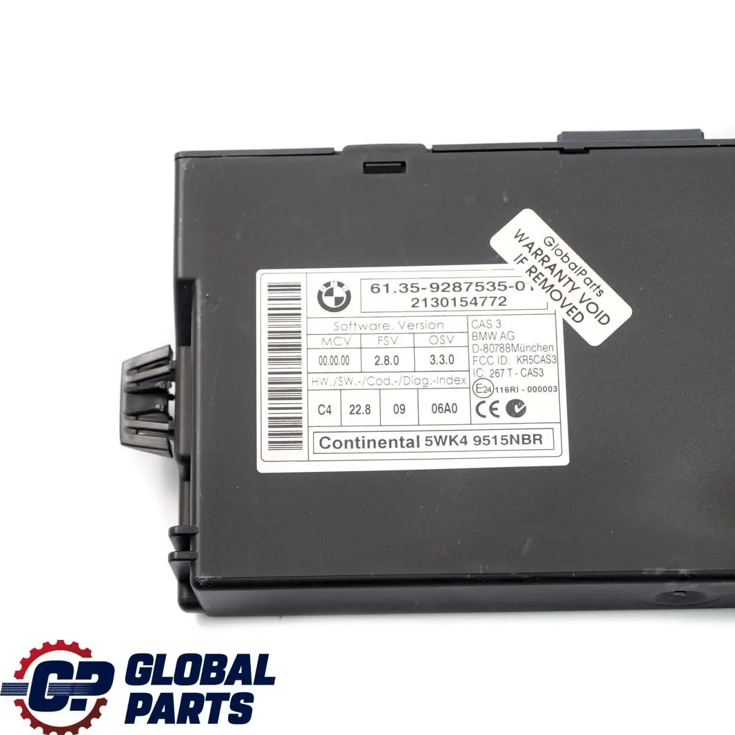 Mini One R56 LCI R60 N16 Engine Control Unit ECU DME + CAS3 Automatic - SKU 8600124-2 - Part number 8600124