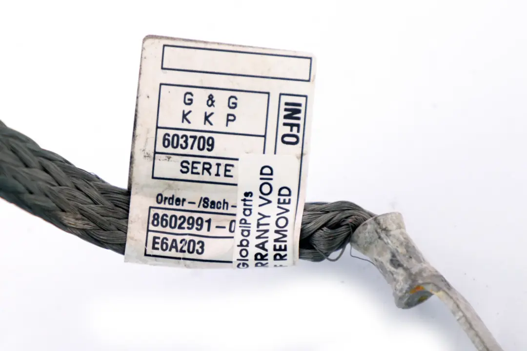 Wire Cable Negative Earth Lead to Mini F54 F55 F56 F57 F60 Battery with Part number 8602991 Mini F54 F55 F56 F57 F60 Battery Wire Cable Negative Earth Lead - SKU 8602991 - Part number 8602991