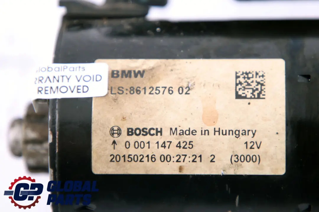 BMW 3 X1 er F30 F31 LCI Anlasser Motor Starter - SKU 8612576 - Teilenummer 8621840