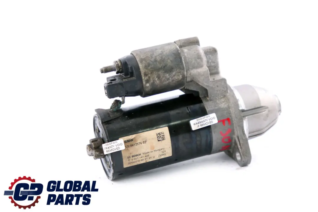 Starter Motor Engine to BMW X1 F30 F31 LCI with Part number 8621840 BMW X1 F30 F31 LCI Starter Motor Engine - SKU 8612576 - Part number 8621840