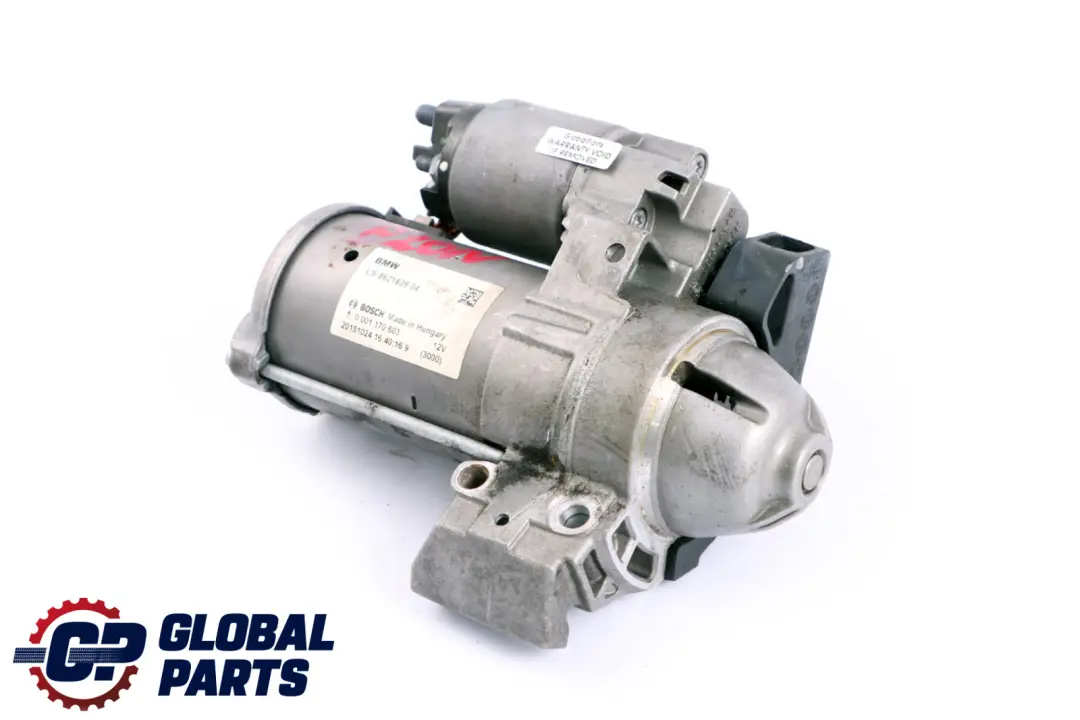 BMW 1 2 F20 F21 F30 LCI G30 Demarreur Moteur Essence Bosch 7521122 - SKU 8621839 - Numéro de pièce 8621839