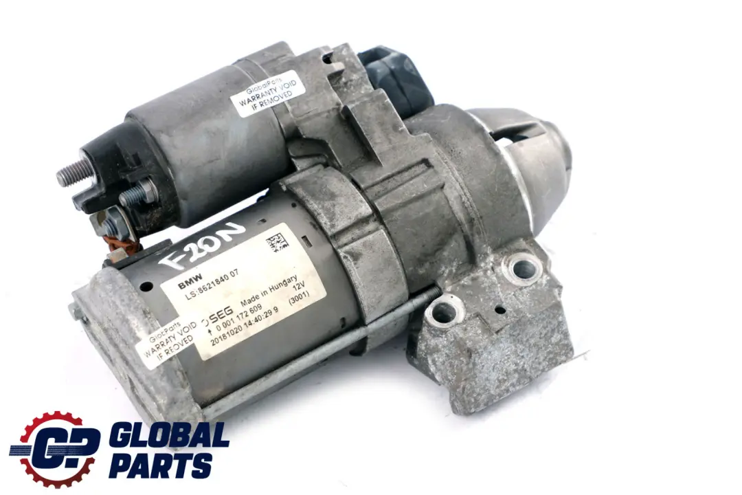 BMW F20 F21 F30 LCI Motor De arranque Motor - SKU 8621840 - Número de pieza 8621840