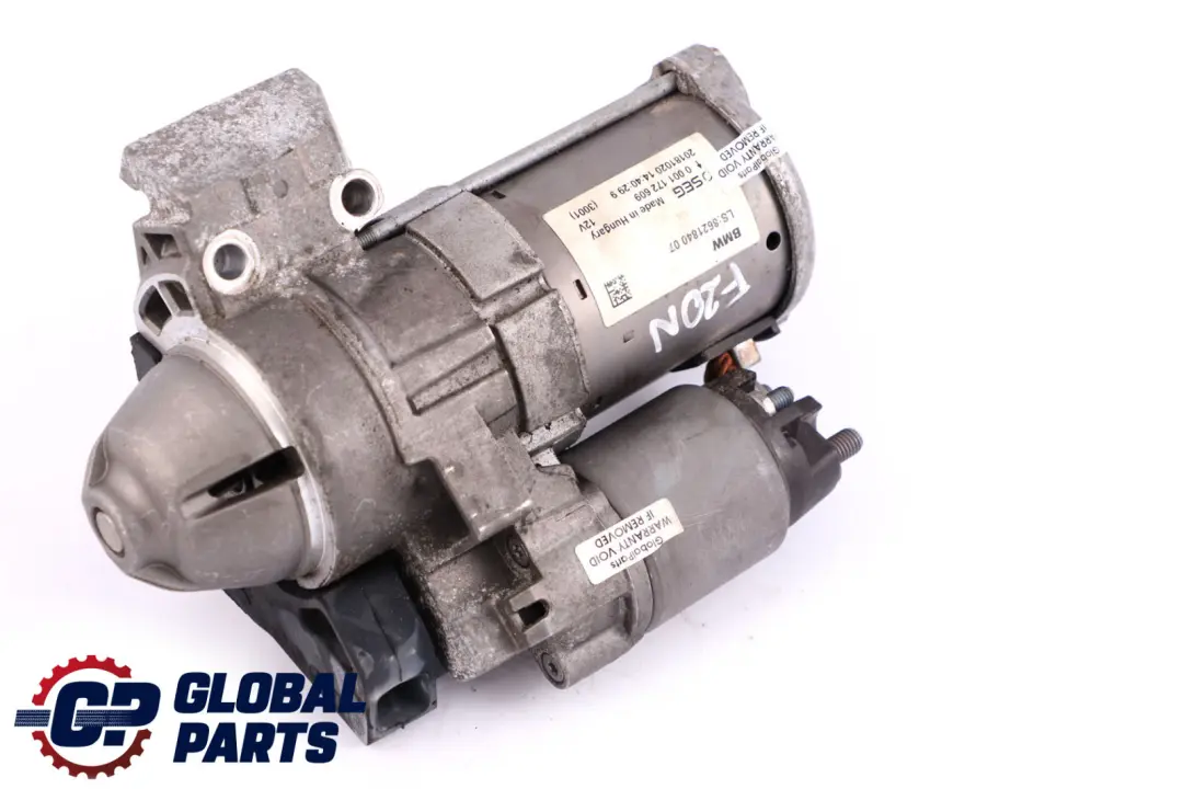 BMW F20 F21 F30 LCI Motor De arranque Motor - SKU 8621840 - Número de pieza 8621840