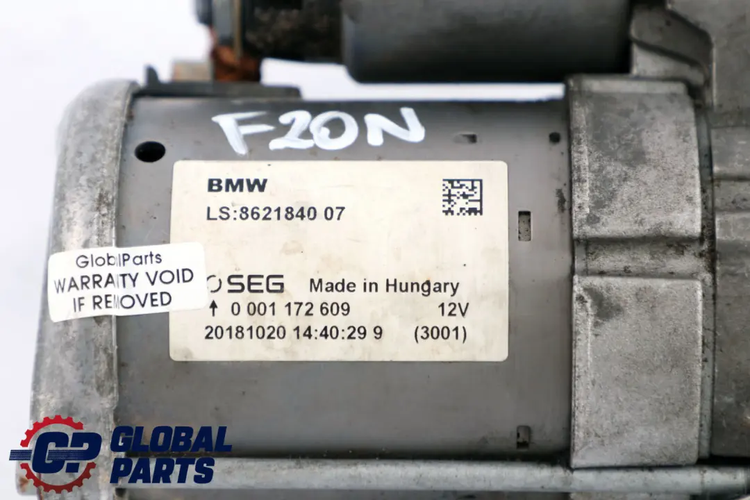 BMW F20 F21 F30 LCI Rozrusznik - SKU 8621840 - Numer Części 8621840