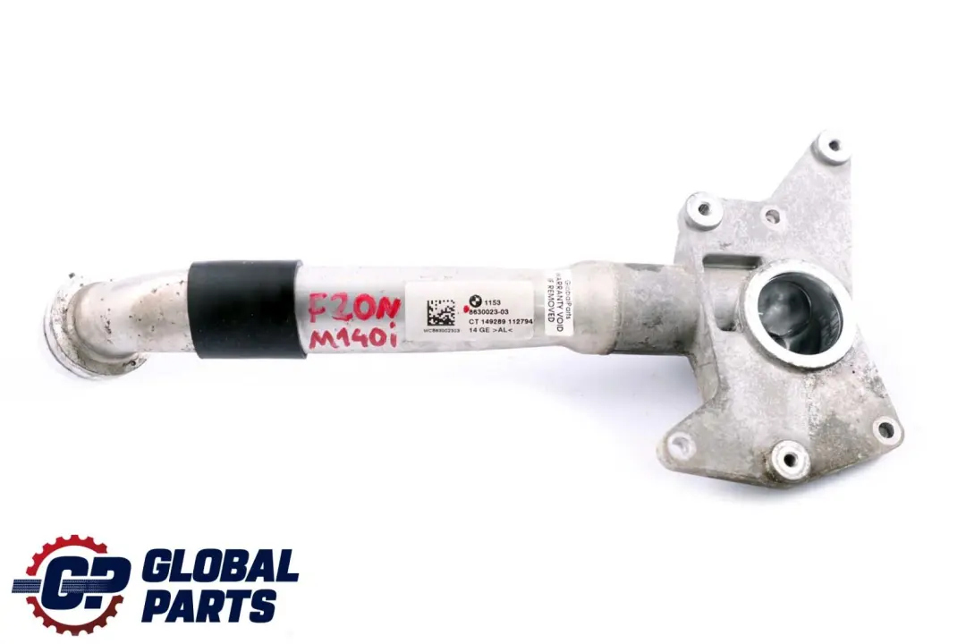 BMW F20 F21 F30 LCI M140i 340i Tubo De retorno del radiador - SKU 8630023 - Número de pieza 8630023