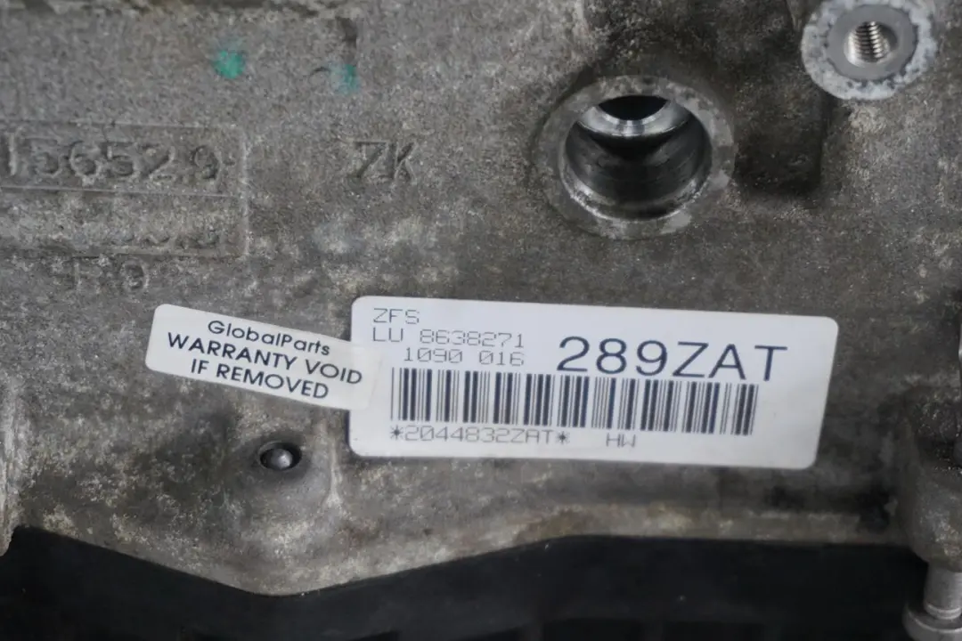 N47N Automatic Auto Gearbox GA8HP45 WARRANTY to BMW F20 F30 F31 120d 320d with Part number 8638271 BMW F20 F30 F31 120d 320d N47N Automatic Auto Gearbox GA8HP45 WARRANTY - SKU 8638271 - Part number 8638271