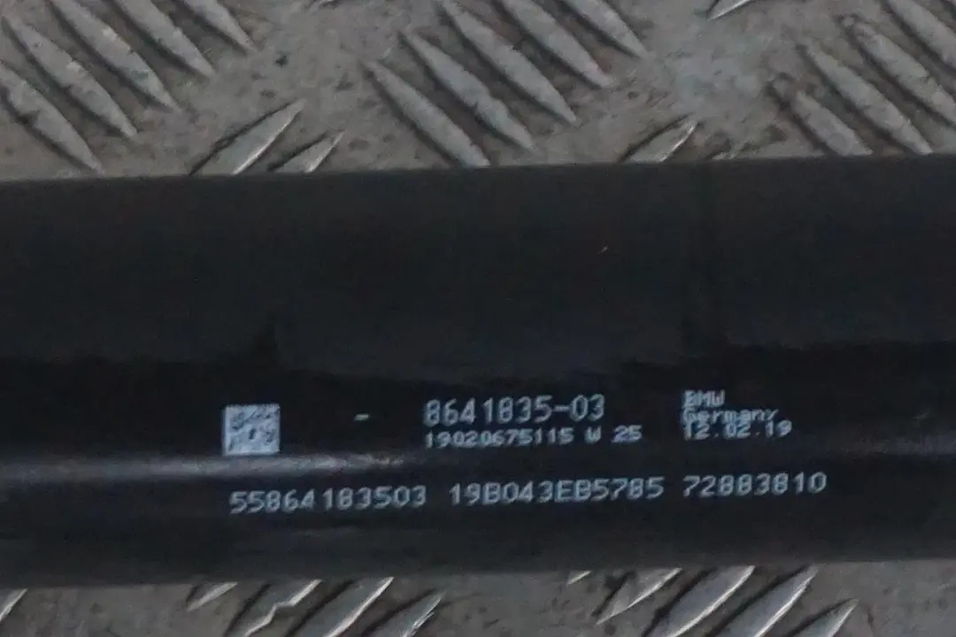 BMW 1 Series F20 F21 LCI 114d 116d B47 Drive Prop Shaft Propshaft Manual - SKU 8641835 - Part number 8641835