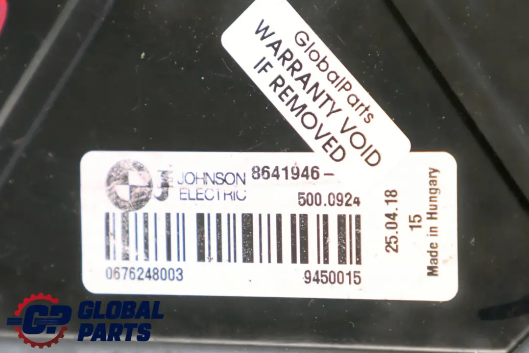 Kühlung Kühler Lüfter Motor 400W für BMW F20 F21 F30 F31 Motor mit Teilenummer 8641946 BMW F20 F21 F30 F31 Motor Kühlung Kühler Lüfter Motor 400W - SKU 8641963-1 - Teilenummer 8641946