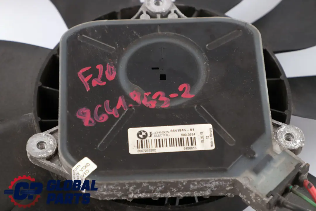 Raffreddamento Motore Radiatore Ventola 400W per BMW F20 F21 F30 F31 con numero di parte 8641963 BMW F20 F21 F30 F31 Raffreddamento Motore Radiatore Ventola 400W - SKU 8641963-2 - Numero di parte 8641963