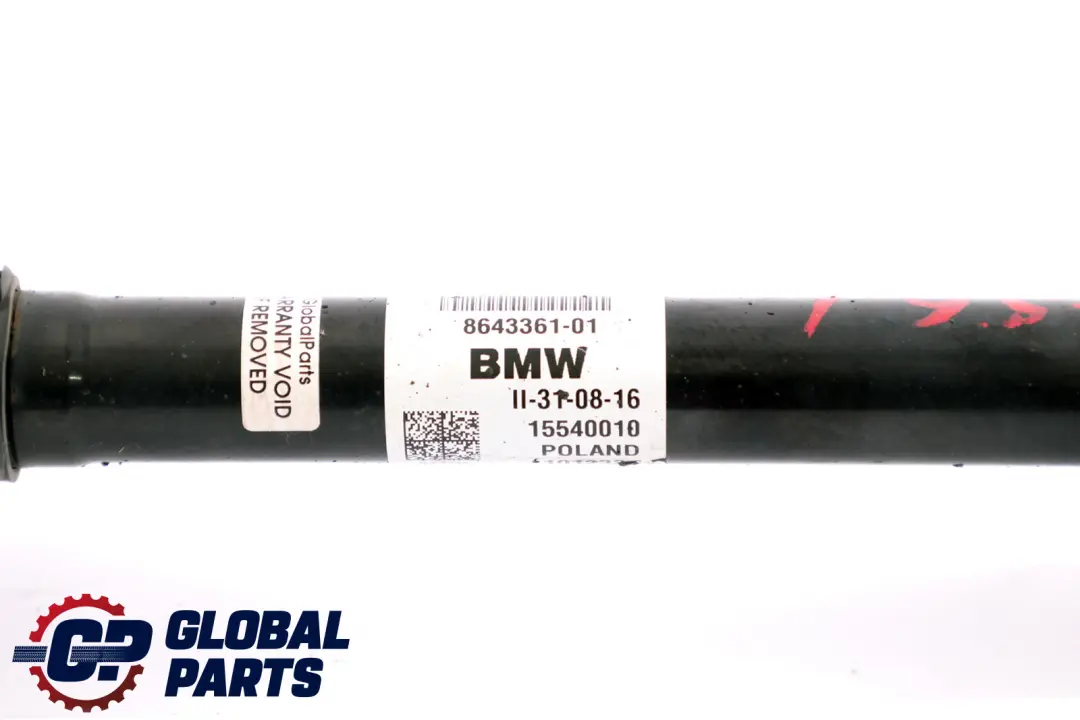 Asse Anteriore Sinistro Albero di Uscita Motore per Mini Cooper F55 F56 F57 con numero di parte 8611927 Mini Cooper F55 F56 F57 Asse Anteriore Sinistro Albero di Uscita Motore - SKU 8643361 - Numero di parte 8611927
