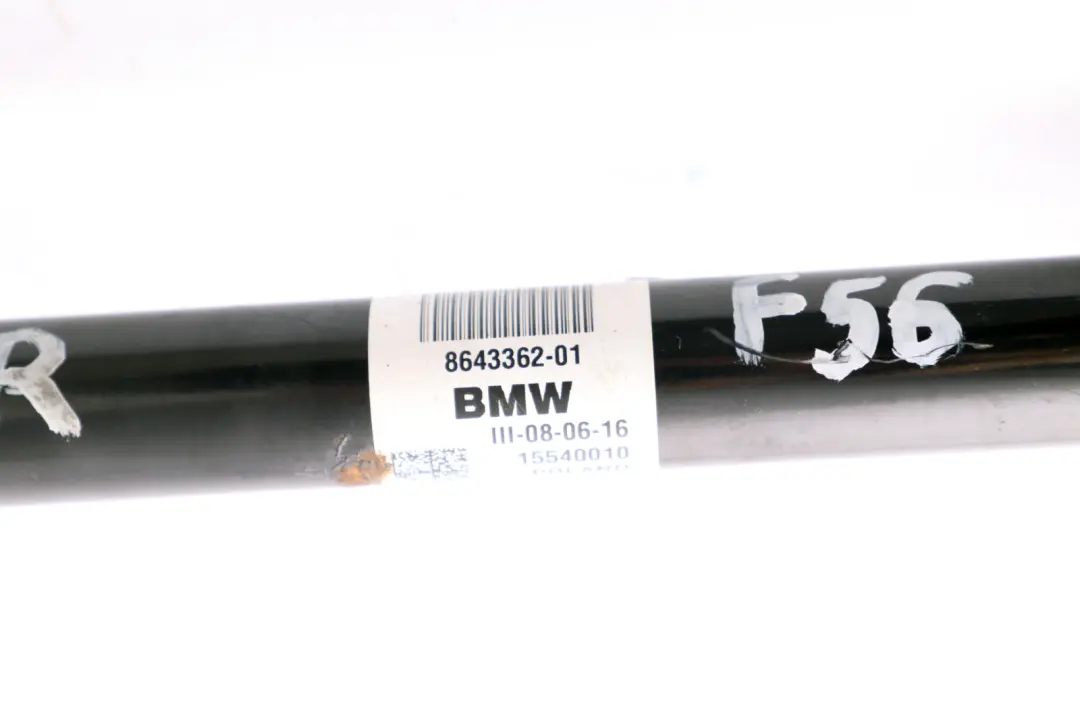 Vorderachse rechts Abtriebswelle Antriebswelle für Mini F55 F56 F57 mit Teilenummer 8643362 Mini F55 F56 F57 Vorderachse rechts Abtriebswelle Antriebswelle - SKU 8643362 - Teilenummer 8643362