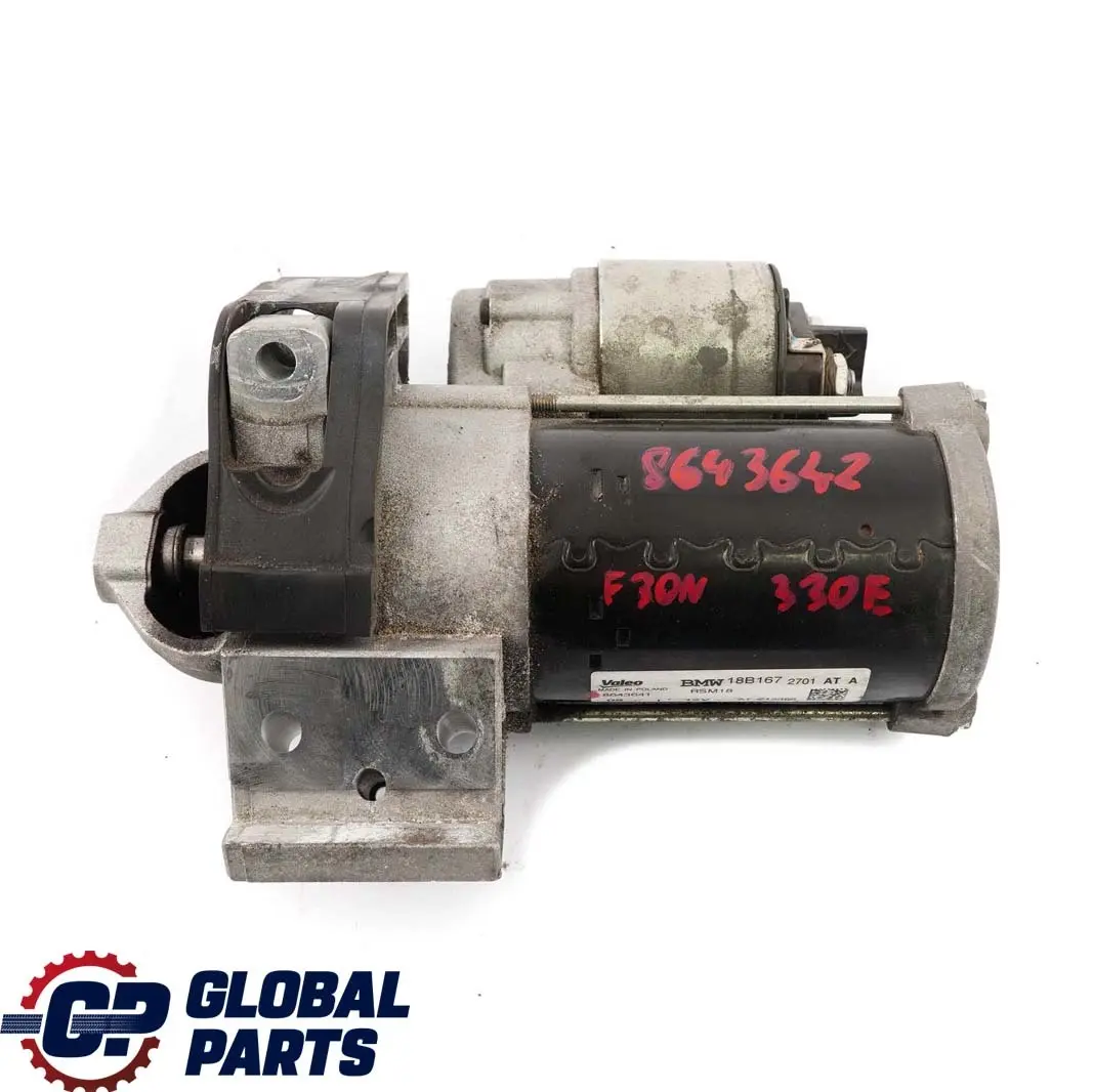 BMW F30 LCI 330e G11 740e G30 530e Hybrid B48X Engine Starter Motor 8643641