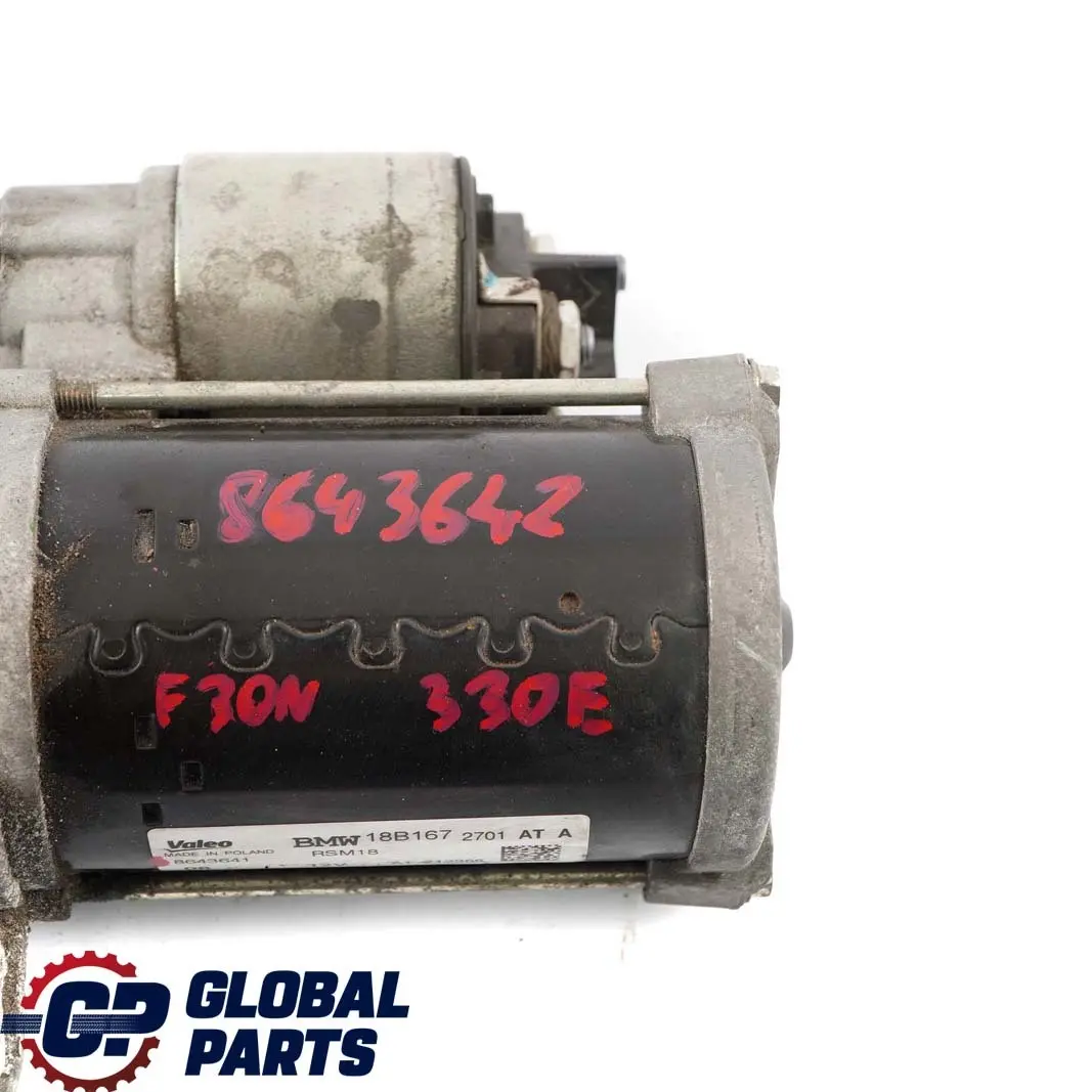 740e G30 530e Hybrid B48X Motore Avviamento 8643641 per BMW F30 LCI 330e G11 con numero di parte 8643642 BMW F30 LCI 330e G11 740e G30 530e Hybrid B48X Motore Avviamento 8643641 - SKU 8643642 - Numero di parte 8643642
