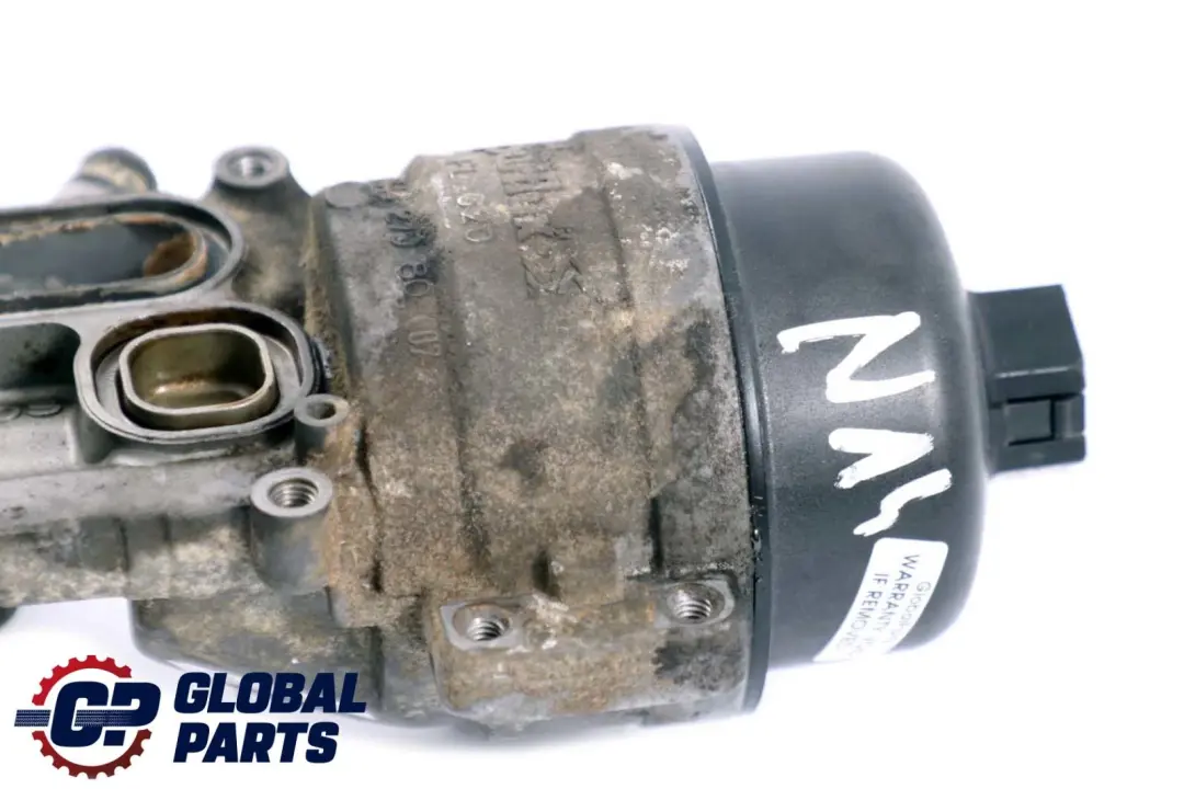 Oil Filter Housing With Plastic Cover to Mini Cooper S R55 R56 Petrol Engine N14 with Part number 8643749 Mini Cooper S R55 R56 Petrol Engine N14 Oil Filter Housing With Plastic Cover - SKU 8643749-1 - Part number 8643749