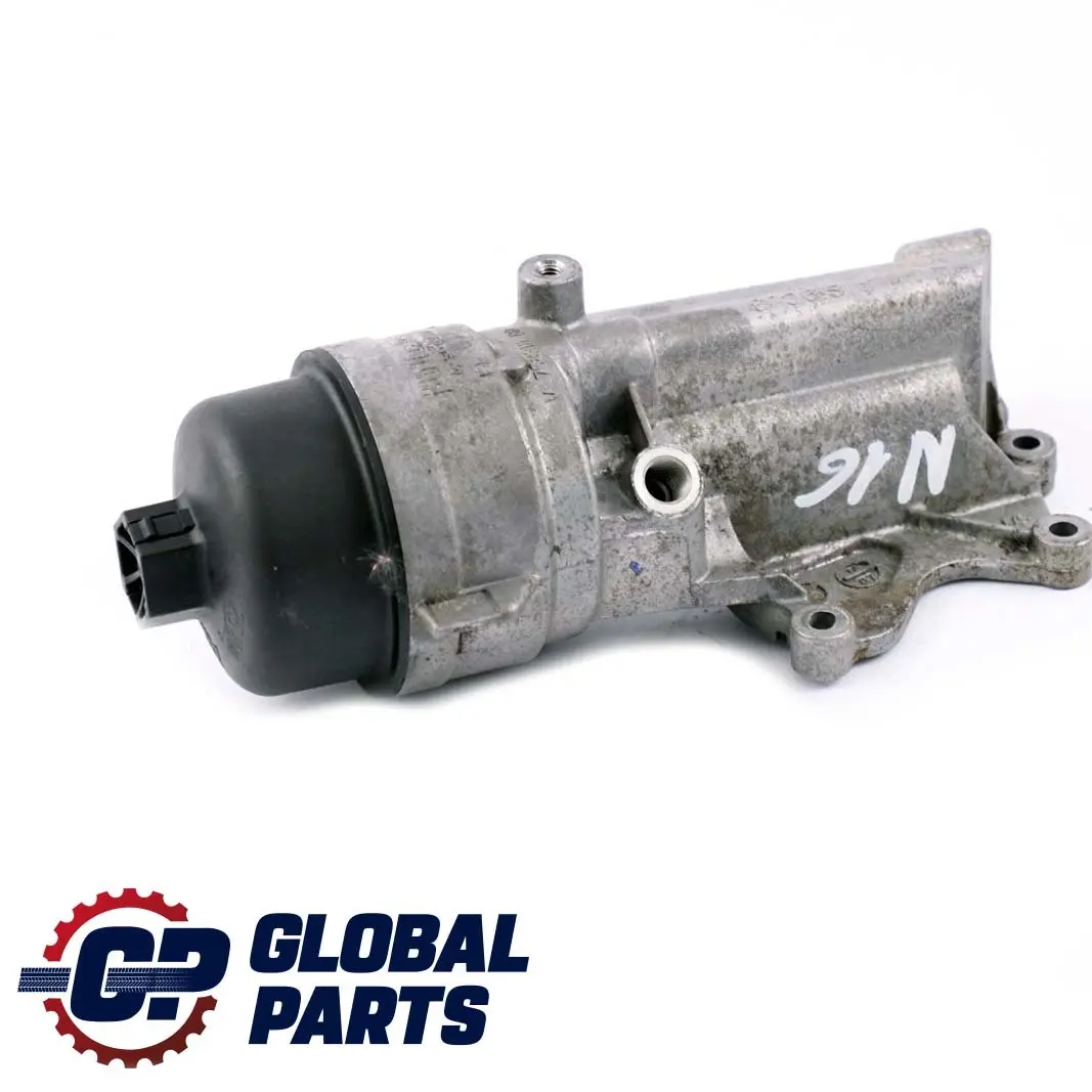 Oil Filter Housing Plastic Cover to Mini Cooper One R55 R56 LCI R60 R61 Engine N16 with Part number 8643757 Mini Cooper One R55 R56 LCI R60 R61 Engine N16 Oil Filter Housing Plastic Cover - SKU 8643757-1 - Part number 8643757