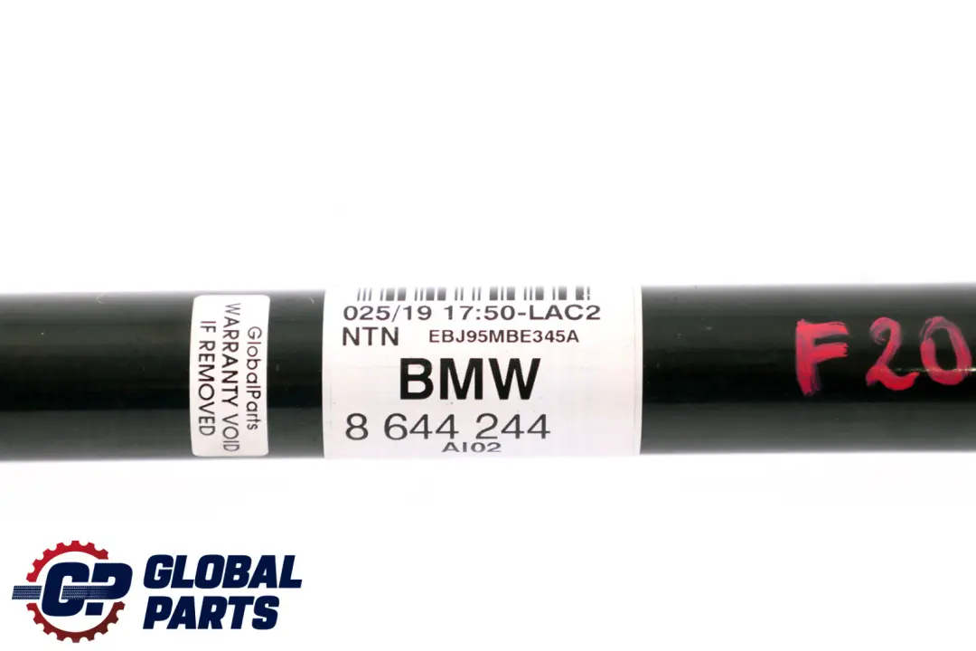BMW 1 Series F20 F21 LCI Right O/S Output Drive Shaft B37 Diesel - SKU 8644244 - Part number 8644244