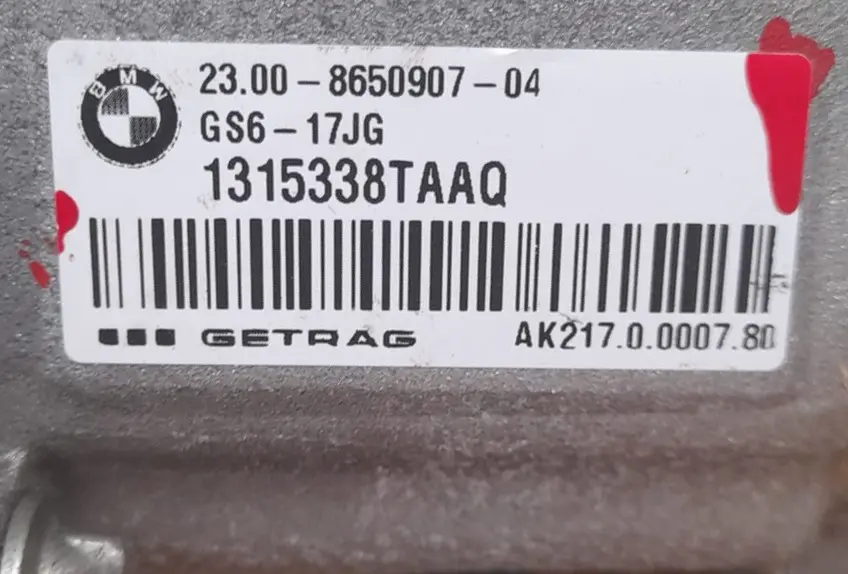 BMW F20 F21 LCI 114d 116d B37 Caja Cambios Manual 8650907 GARANTIA - SKU 8645319 - Número de pieza 8645319