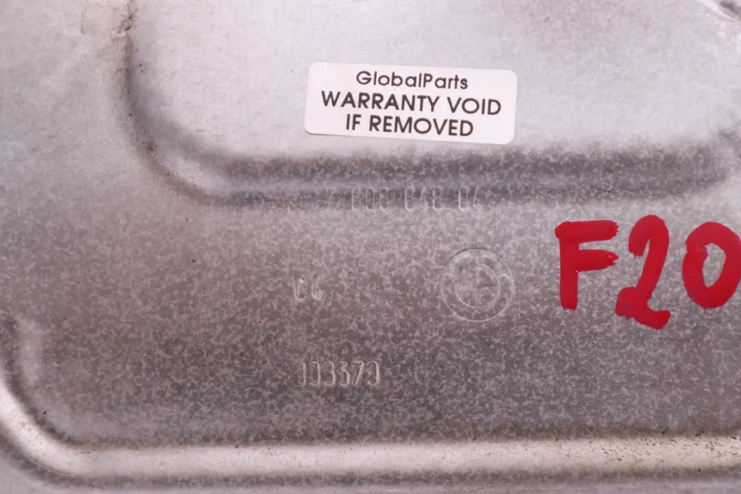 BMW F20 F21 F30 F31 LCI Plaque protection chaleur turbocompresseur - SKU 8648679 - Numéro de pièce 8648679