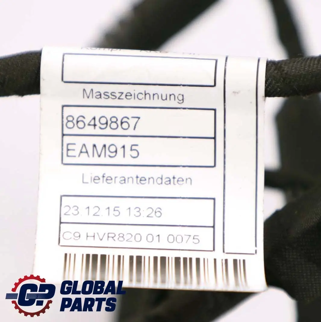 B48X High Voltage Cable Harness Loom Wiring to BMW 3 Series F30 LCI 330e with Part number 8649866 BMW 3 Series F30 LCI 330e B48X High Voltage Cable Harness Loom Wiring - SKU 8649866 - Part number 8649866