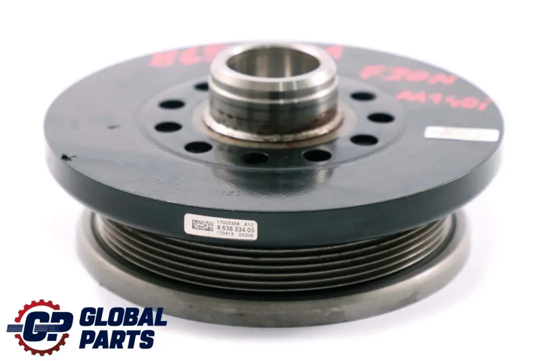 BMW F20 F21 F30 Amortiguador De Vibraciones Polea Del Cigüeñal Del Motor - SKU 8650741 - Número de pieza 8638534