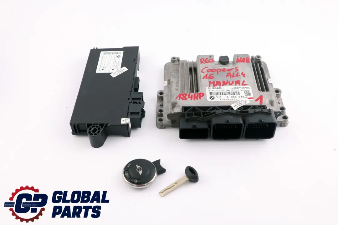 184PS Steuergerät DME CAS3 Schlüsse für BMW Mini Cooper S R60 ALL4 N18 1.6 mit Teilenummer 8652746 BMW Mini Cooper S R60 ALL4 N18 1.6 184PS Steuergerät DME CAS3 Schlüsse - SKU 8652746-1 - Teilenummer 8652746