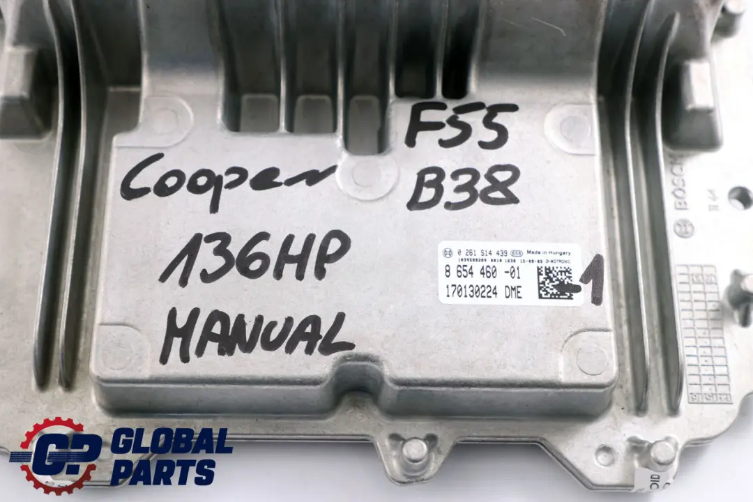 136HP Petrol B38 Engine ECU Kit DME + BDC + Key to BMW Mini Cooper F54 F55 with Part number 8654460 BMW Mini Cooper F54 F55 136HP Petrol B38 Engine ECU Kit DME + BDC + Key - SKU 8654460-1 - Part number 8654460